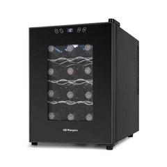 Orbegozo VT 1230 Vinoteca Compacta - Conserva y Disfruta del Vino en Casa - Capacidad para 12 Botellas - Control Electronico de Temperatura - DiseÃ±o Elegante y Silencioso