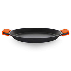 Orbegozo PDA Paellera de Aluminio Fundido - Versatilidad y Seguridad en la Cocina - Asas de Silicona - Antiadherente Libre de Pfoa - Apta para Todo Tipo de Fuegos - 4.3L de Capacidad