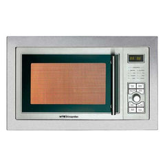 Orbegozo MIG 2325 Microondas Encastrable - Potencia y Seguridad para tu Hogar - 8 Niveles de Potencia - 9 Menus de Coccion Rapida - Sistema de Seguridad para NiÃ±os - Durabilidad en Acero Inoxidable