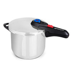 Orbegozo HP 10006 Olla Super Rapida - Capacidad 10 Litros - Cinco Sistemas de Seguridad - Fondo Termo Difusor - Apto para Todo Tipo de Fuegos