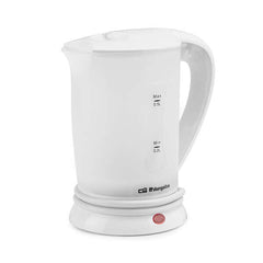 Orbegozo KT 4500 Hervidor de Agua Compacto - Ideal para Viajes - Potente y Seguro - DiseÃ±o Moderno y Elegante - Facil de Usar - con Apagado Automatico - Indicador de Nivel de Agua - Incluye 2 Tazas