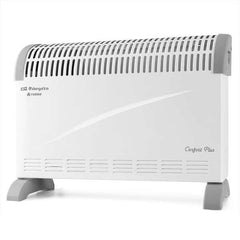 Orbegozo Convector CVT 3300 B - Potente Calefaccion Homogenea y Rapida Interruptores Luminosos - Termostato Regulable - Proteccion contra Sobrecalentamiento Ideal para Espacios PequeÃ±os