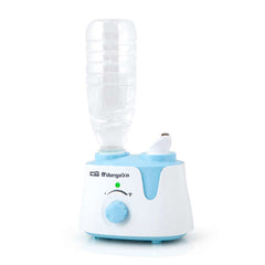 Orbegozo HU 1000 Humidificador de Botella Elimina Olores y Humedece el Ambiente Salida de Vapor Regulable - Adaptador para Botellas - Parada Automatica por Deposito Vacio Potencia 12W