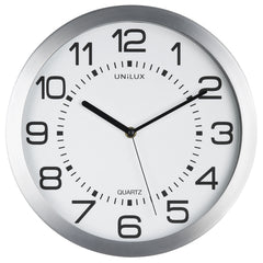 Unilux Reloj Retroiluminado Moon - DiseÃ±o Retro - Funcion de Retroiluminacion - Estilo Moderno - Color Blanco