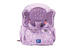 Oxford Kids Mochila Infantil 8.5L Tacto Suave Peluche - DiseÃ±o de Ellie Elefante - Ideal para NiÃ±os PequeÃ±os - Espaciosa y Comoda - Colores Surtidos