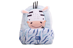 Oxford Kids Mochila Infantil 8.5L Tacto Suave Peluche Surtido Zoe Cebra - DiseÃ±o Divertido de Cebra - Tacto Suave de Peluche - Capacidad de 8.5L - Ideal para NiÃ±os