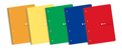 Enri Europeanbook1 A4+ - Cuaderno de TamaÃ±o A4+ - Espiral - Tapa Blanda - Cuadricula de 5x5