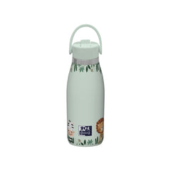 Oxford Runbott Kids Botella Termo 35cl - Recubrimiento Ceramico Interior - Capacidad de 35cl - DiseÃ±o en Verde - Ideal para NiÃ±os