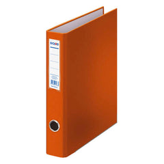 Dohe Carpeta de 2 Anillas Mixtas 40mm - TamaÃ±o A4 - Medidas 285x320x60mm - Ollao y Tarjetero en Lomo - Carton Forrado con Polipropileno - Color Naranja