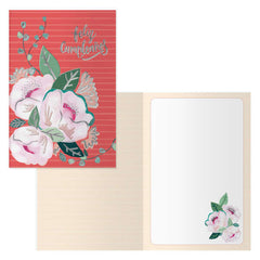 Dohe Pack de 6 Tarjetas de Felicitacion de CumpleaÃ±os - 11.5x17cm - Impresion a Todo Color - Estampaciones con Pelicula de Color - Papel Offset Blanco de 300gr - Incluye Sobre de Color