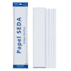 Dohe Papel Seda de 18g - 50x70cm - Ideal para Manualidades y Decoracion - Se Sirve en Bolsas de 25 Hojas