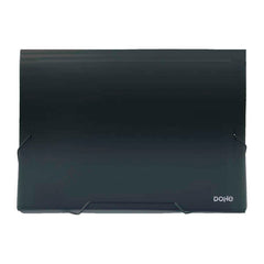 Dohe Clasificadores Acordeon de 13 Departamentos - TamaÃ±o Din A4 - Fabricados en Polipropileno Opaco de 700 Micras - con Cierre de Gomas