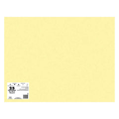Dohe Pack de 25 Cartulinas de 180 G/M2 - TamaÃ±o 50x65cm - PH Neutro - Libres de Cloro Elemental - Colorantes Biodegradables - Color Amarillo Canario