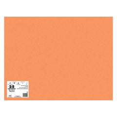 Dohe Pack de 25 Cartulinas de 180 G/M2 - TamaÃ±o 50x65cm - PH Neutro - Libres de Cloro Elemental - Colorantes Biodegradables - Color Naranja