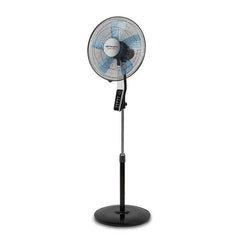 Orbegozo SF 0642 Ventilador de Pie con Mando a Distancia y Temporizador - Modos Silent Night y Nature - Gran Caudal de Aire - Oscilacion Automatica - Altura Regulable - DiseÃ±o Moderno
