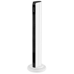 Orbegozo TWM 1000 Ventilador de Torre - Potente Motor de 50W - 3 Velocidades y Oscilacion de 60Âº - Temporizador Programable - Panel Tactil y Mando a Distancia - DiseÃ±o Elegante en Blanco y Negro