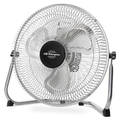 Orbegozo PW 1230 Ventilador Industrial Potente y Seguro - 3 Velocidades de Ventilacion - Motor Eficiente y Bajo Consumo - Rejilla de Proteccion - Asa de Transporte - Base Estable