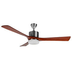 Orbegozo CP 97132 Ventilador de Techo Rustico Silencioso - Mando a Distancia - Luz LED - Facil Instalacion - Control Absoluto y DiseÃ±o Campestre en tu Hogar