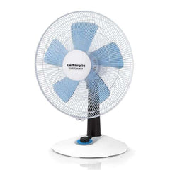 Orbegozo TF 0138 Ventilador de Sobremesa con DiseÃ±o Moderno y Seguro - Aspas de 35cm - 4 Velocidades - Funcion Oscilante - Control LED y Modo Silencioso
