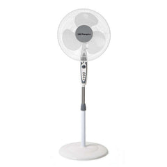 Orbegozo SF 0147 Ventilador de Pie - Potente Ventilacion de 3 Velocidades - Cabezal Oscilante y Multiorientable - Silencioso y Seguro - Altura Regulable