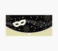 Pictura Tarjeta Money Cards - Tarjeta de Regalo Tipo Sobre Horizontal - Ideal para Regalar Cheques, Entradas o Dinero - Tematica Fiesta - 21.3x9.6cm - Embolsada Individualmente en Celofan - Incluye Sobre Blanco - Papel con Certificacion FSC