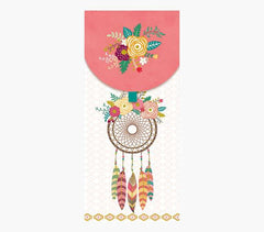 Pictura Tarjeta Money Cards - 9.6x21.3cm - DiseÃ±o Tematica AtrapasueÃ±os - Embolsada Individualmente - Incluye Sobre Blanco - Papel con Certificacion FSC