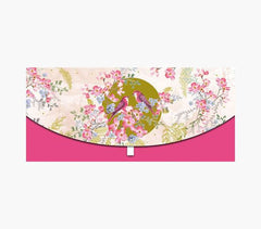 Pictura Tarjeta Money Cards - 21.3x9.6cm - DiseÃ±o Tematico de Pajaros y Flores - Incluye Sobre Blanco - Certificacion FSC