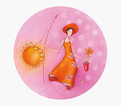 Pictura GaÃ«lle Boissonnard Iman Redondo - 56 mm - Impresas en Papel con Certificacion FSC
