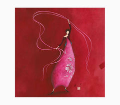 Pictura GaÃ«lle Boissonnard Tarjeta Doble - Acabado en Barniz de Relieve UV Grueso - Laminado Mate de Tacto Suave - 16x16cm - Papel con Certificacion FSC