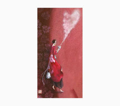 Pictura GaÃ«lle Boissonnard Tarjeta Doble - Acabado en Barniz de Relieve UV Grueso - Laminado Mate de Tacto Suave - 10.5x21cm - Papel con Certificacion FSC