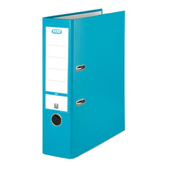Elba Archivador Palanca Rado Top A4 - Resistente y Duradero - Capacidad para 80mm de Documentos - DiseÃ±o Moderno y Elegante - Color Tuequesa