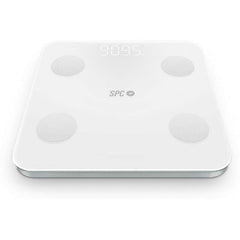SPC Atenea Fit 3 Bascula de BaÃ±o Inteligente - Registra e Identifica hasta 10 Usuarios - DiseÃ±o de Cristal - Pantalla LED - Activacion Tactil - Capacidad 180kg
