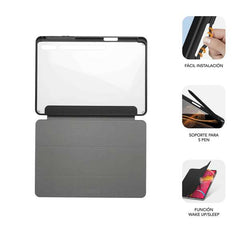 Subblim Funda Exclusiva para Samsung Galaxy Tab S9+/S9 FE+ 12,4â€ - Proteccion Total - DiseÃ±o Moderno - Material Resistente - Facil Instalacion - Angulos de Vision - Acceso a Funciones - Ultraligera - Interior Aterciopelado - Transporte Seguro - Ajuste