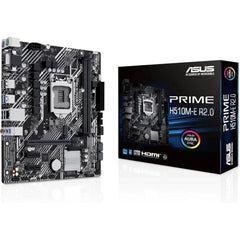 Asus Prime H510M-E R2.0 Placa Base Intel 1200 2x DDR4 - HDMI, VGA, PCIe 4.0, Ranura M.2 de 32 Gbps, IntelÂ® 1GB Ethernet, USB 3.2 Gen 1 Tipo A, MicroATX