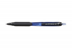 Uni-ball JetStream 101 Boligrafo de Tinta - Punta Bola 0.7mm - Trazo 0.35mm aprox. - Tinta de Secado Instantaneo - Grip de Goma - Color Azul