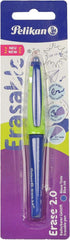 Pelikan Roller Erase 2.0 Boligrafo - EmpuÃ±adura Ergonomica Antifatiga - Duracion Larga de la Tinta - Cuerpo del Mismo Color de Escritura - Color Azul