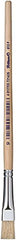 Pelikan Pincel Serie 613F NÂº6 - Pincel de Punta Plana de Pelo Natural - para Colores Pastosos - Ideal para Pinturas al Oleo, Acrilico y Tempera - Mango de Madera Natural