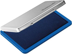 Pelikan Tampon Pelikan N.2 7x11cm - Ideal para Sellos de TamaÃ±o Mediano - Tinta de Alta Calidad - Facil de Recargar - Color Azul