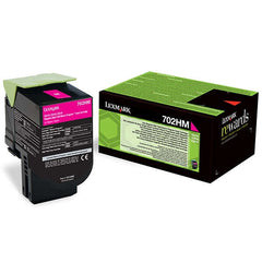 Cartouche de toner originale magenta Lexmark CS310/CS410/CS510 - 70C2HM0/70C2HME/70C0H30/702HM