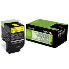 Lexmark CS310/CS410/CS510 Amarillo Original Toner Cartridge - 70C2HY0/70C2HYE/70C0H40/702HY