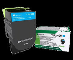 Lexmark CS417/CX417/CS517/CX517 Cartucho de toner original ciano - 71B2HC0/71B0H20