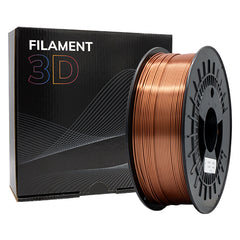 Filamento 3D PLA SILK - Diâmetro 1,75mm - Carretel 1kg - Cor Cobre