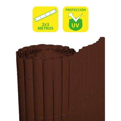 SunGarden CaÃ±izo Plastico Doble Cara 2x3m - Color Marron Oscuro