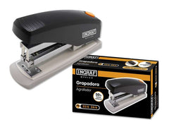 Ingraf Grapadora Pro - Alta Capacidad de Grapado - DiseÃ±o Ergonomico - Durabilidad Garantizada - Ideal para Oficina y Hogar - Color Negro
