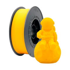 Filamento PETG 3D - Diâmetro 1,75mm - Carretel 1kg - Cor Amarelo