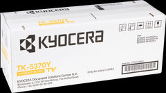 Kyocera TK5370 Amarillo Original Toner Cartridge - 1T02YJANL0/TK5370Y