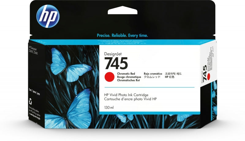 HP F9K00A Rojo Cromatico Cartucho de Tinta Original - 745 - Loja do Tinteiro