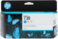 HP 498N5A Cyan Original Ink Cartridge - 738