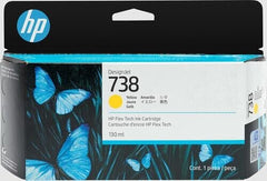 HP 498N7A Amarillo Original Ink Cartridge - 738