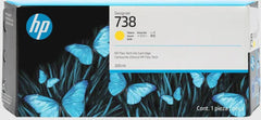 HP 676M8A Amarillo Original Ink Cartridge - 738